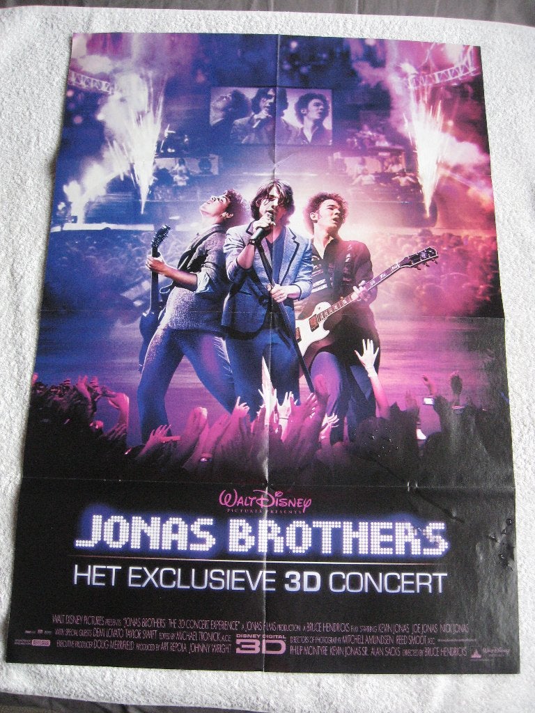 14 Posters JONAS BROTHERS uit diverse Hitkranten (2003-2009), Verzenden, Zo goed als nieuw, Poster, Artwork of Schilderij