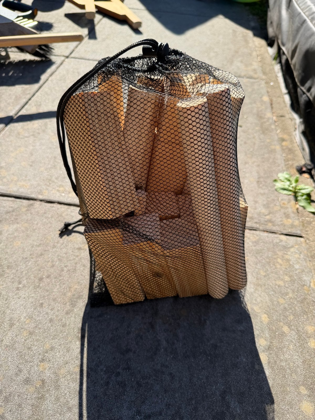 Kubb voor kinderen in een kleiner formaatje met Draagtas, Ophalen, Zo goed als nieuw