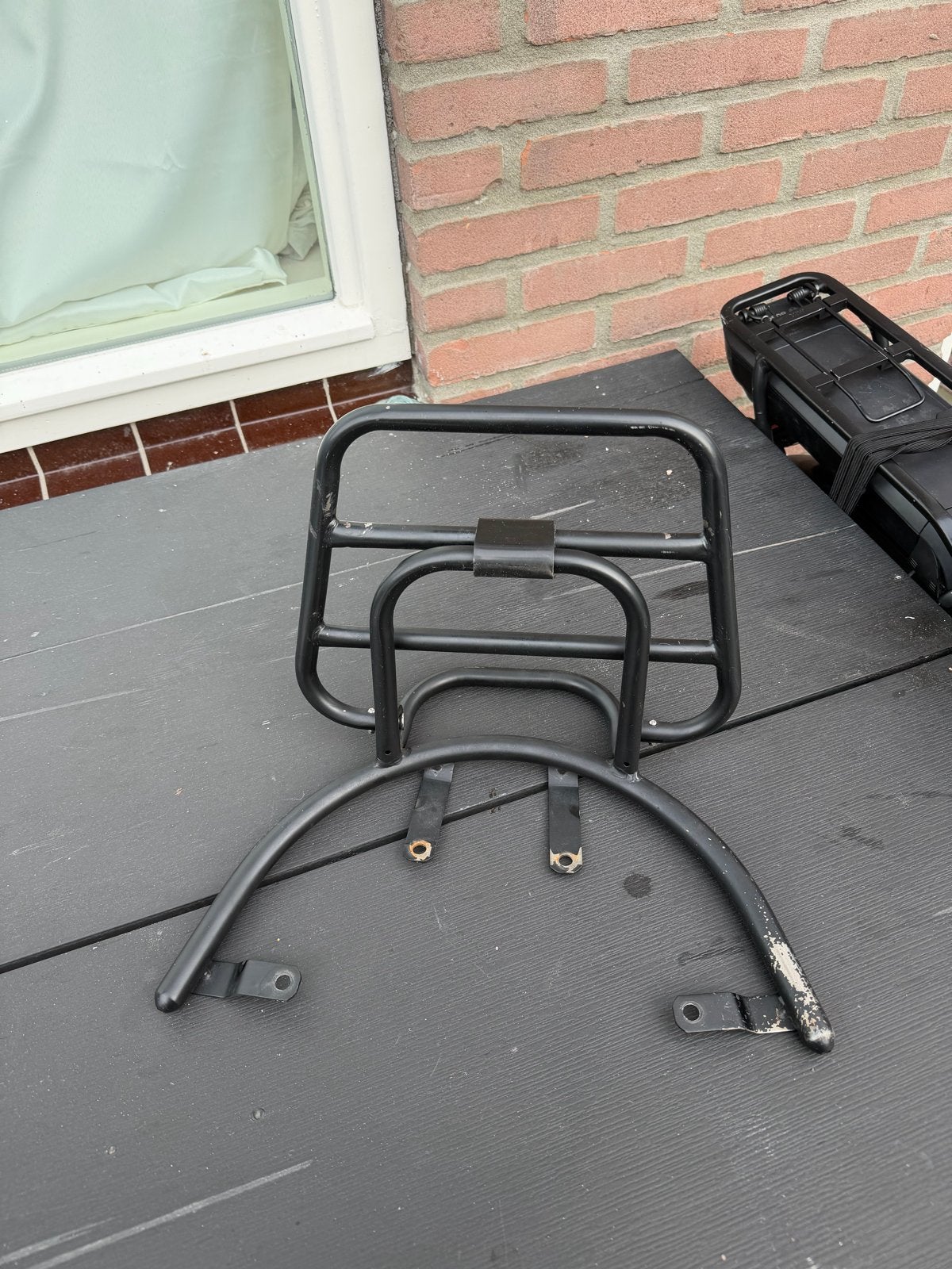 Scooterrekje - Handig voor extra bagage, Fietsen en Brommers, Ophalen of Verzenden, Gebruikt, Overige typen