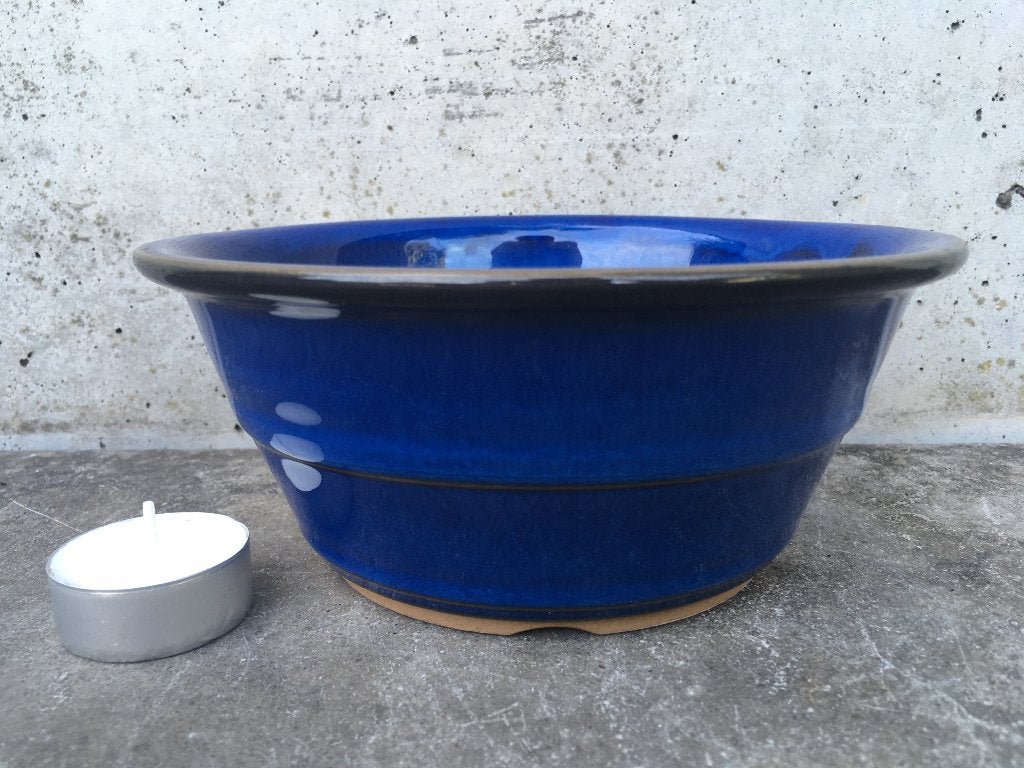 AANBIEDING Bonsai schaal pot Ø17x7cm ***, Rond, Ophalen of Verzenden, Zo goed als nieuw, Aardewerk