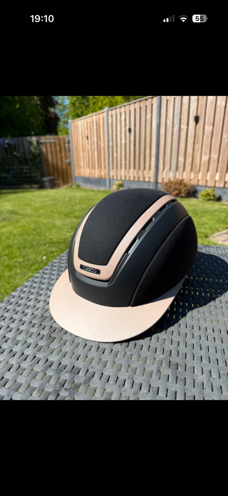 Nieuwe Casco Paladin Champagne cap schaalmaat M, Dieren en Toebehoren, Verzenden, Nieuw, Dressuur