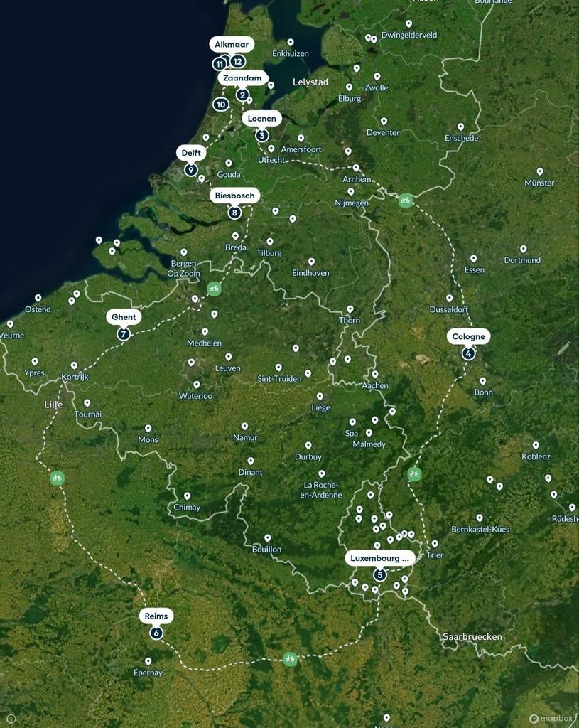 Fiets maatje gezocht voor vakantie, Contacten en Berichten