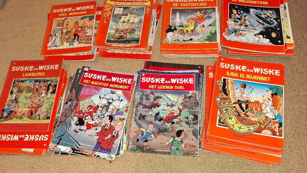 Suske en Wiske stripboeken - Diverse titels, Gelezen, Willy Vandersteen, Ophalen of Verzenden, Meerdere stripboeken