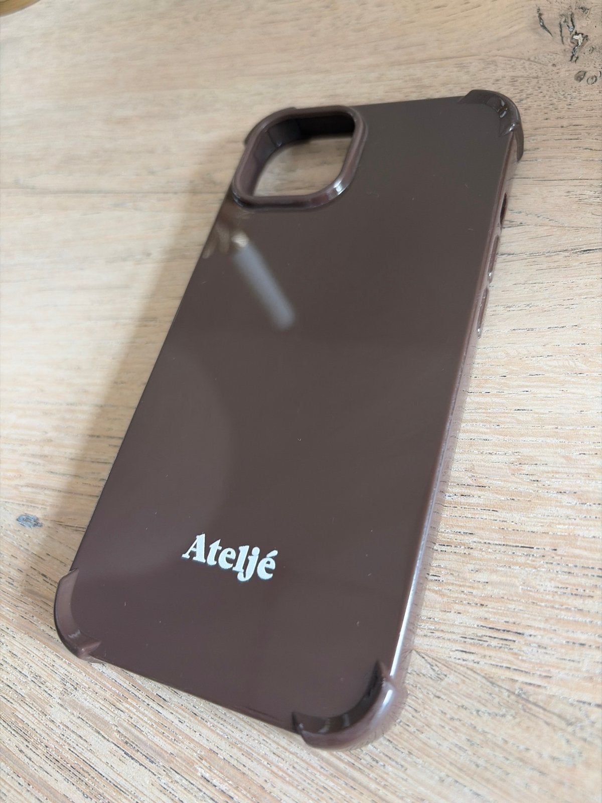Ateljé Hoesje Donkerbruin voor iPhone 14, Telecommunicatie, Mobiele telefoons | Hoesjes en Frontjes | Apple iPhone, Kunststof