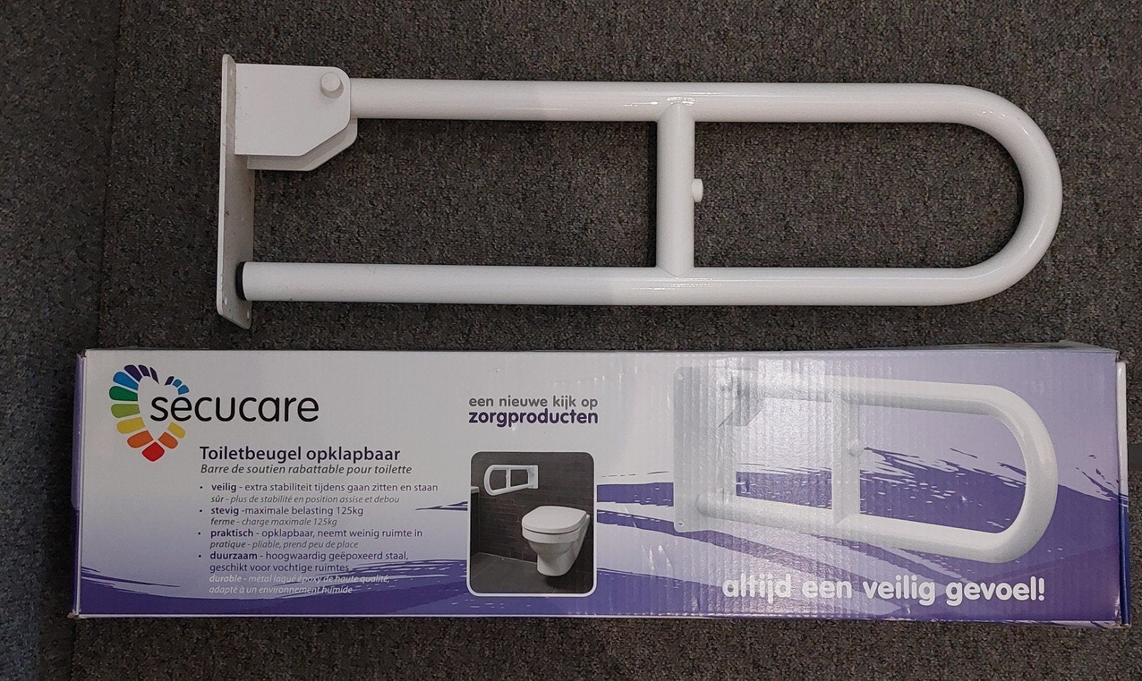 2x Toiletbeugel, opklapbaar. Secucare, Diversen, Ophalen, Nieuw