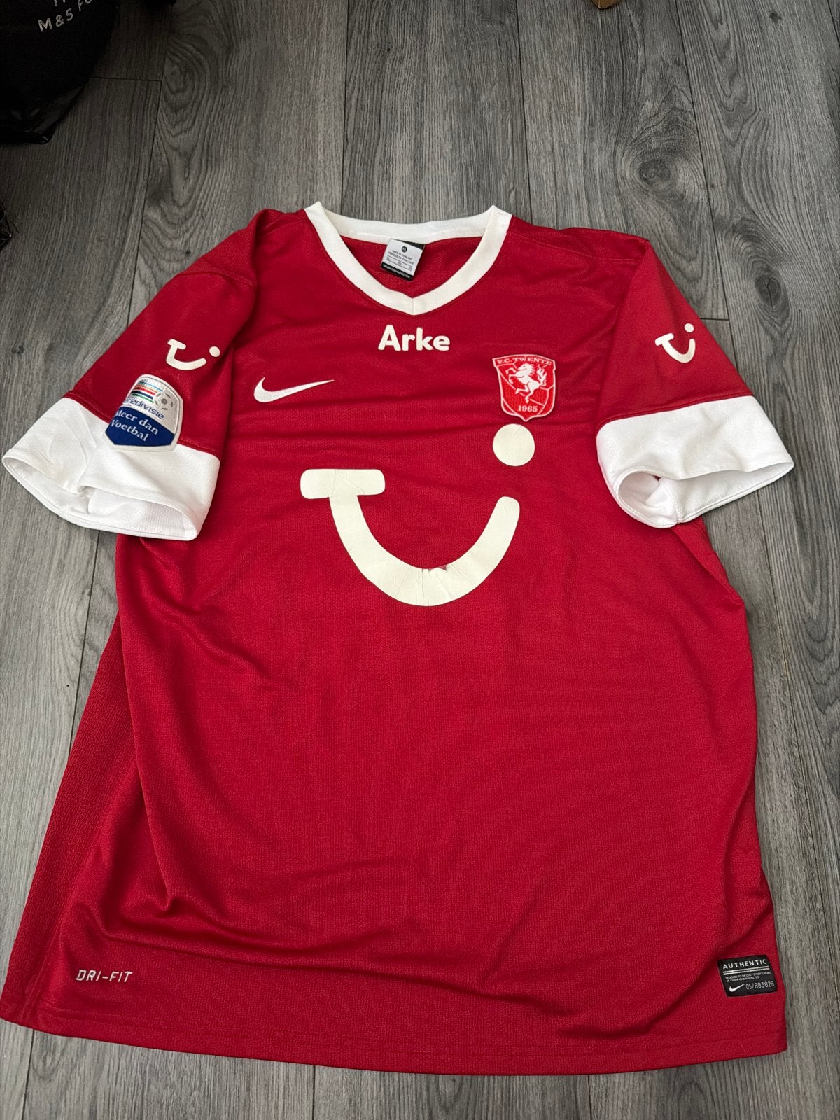 FC Twente Thuisshirt ArkeFly Chadli #22 Maat XL, Maat 56/58 (XL), Ophalen of Verzenden, Voetbal, Gedragen
