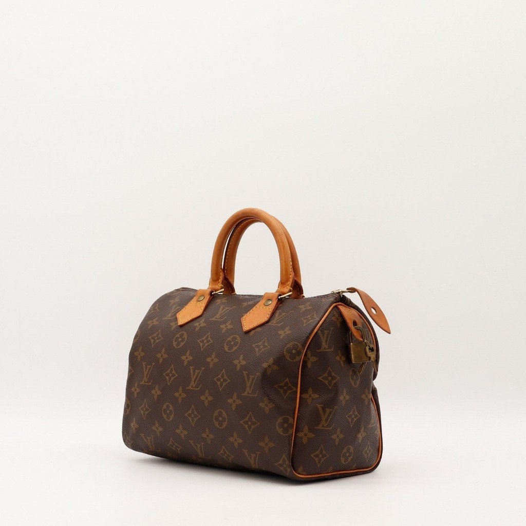 Louis Vuitton Speedy 25 25x19x15 cm handtas, Verzenden, Gebruikt, Bruin, Handtas