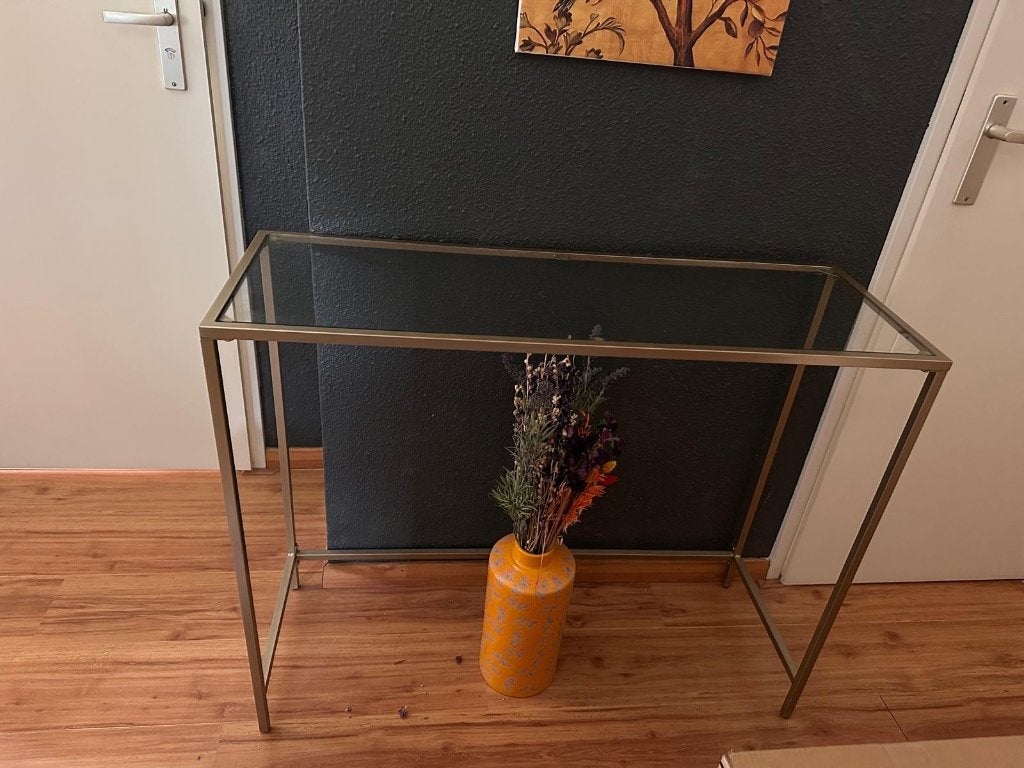 Console table, Huis en Inrichting, Tafels | Sidetables, Ophalen, Gebruikt, 100 tot 150 cm, 25 tot 50 cm