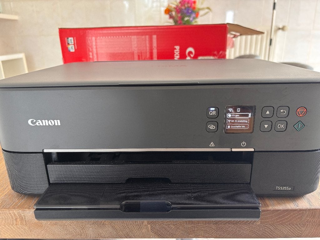 Canon PIXMA TS5355a printer/scanner + originele doos, Computers en Software, Printers, Gebruikt, All-in-one, Inkjetprinter, Kleur printen