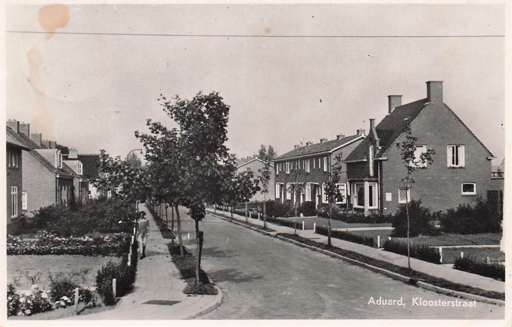 702-150-017 Aduard Kloosterstraat, Verzenden, Voor 1920, Groningen