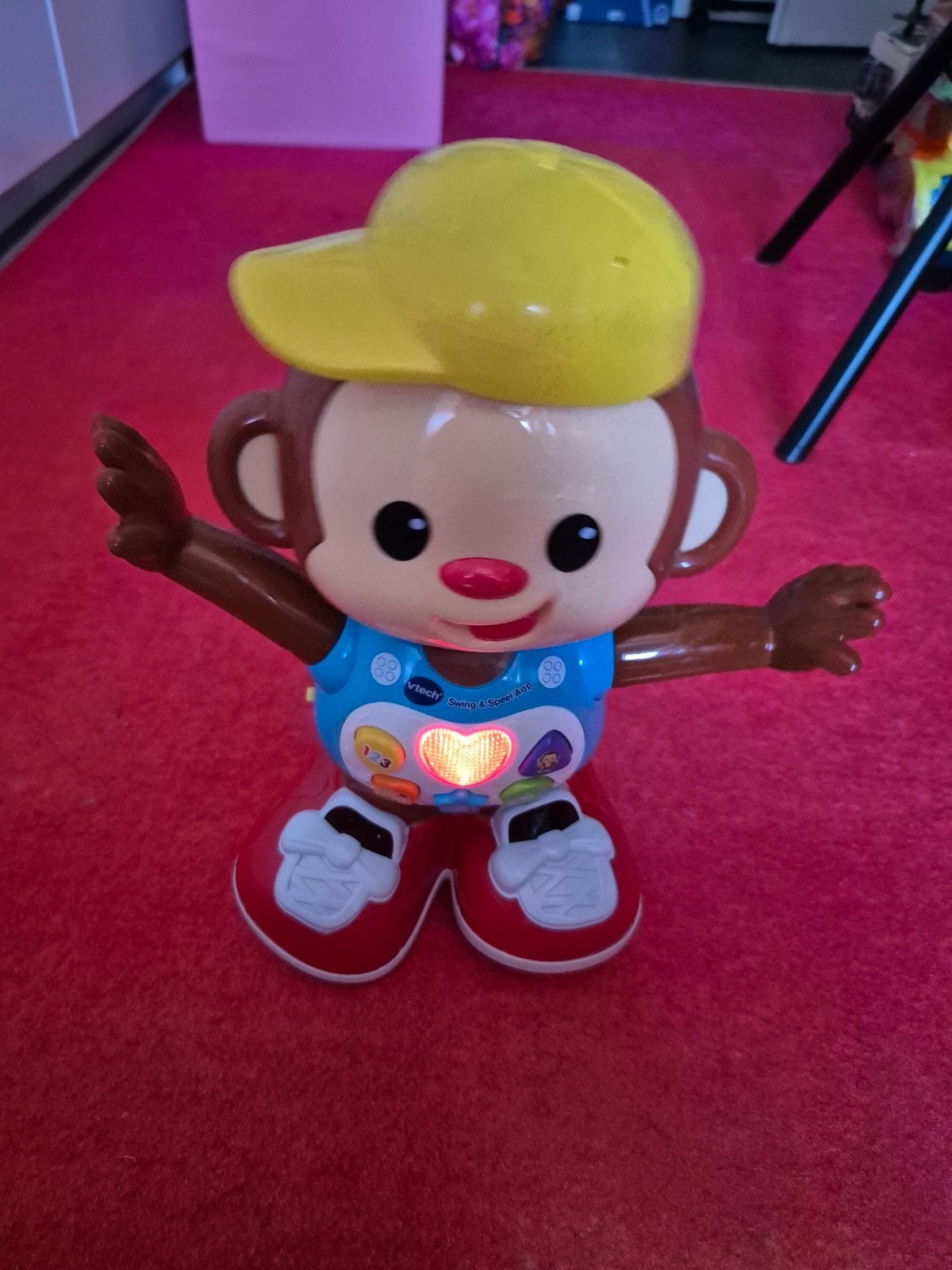 VTech Swing & Swirl Aapje - Interactief Speelgoed, Ophalen of Verzenden, Gebruikt, Overige typen, Met licht