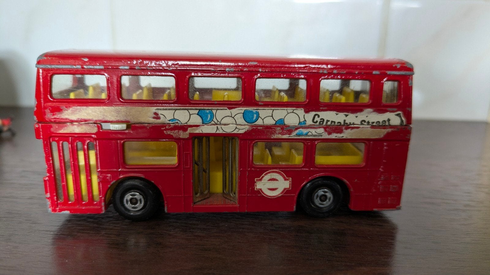 Matchbox Super Kings K-16 The Londoner Bus 1972, Ophalen of Verzenden, Gebruikt