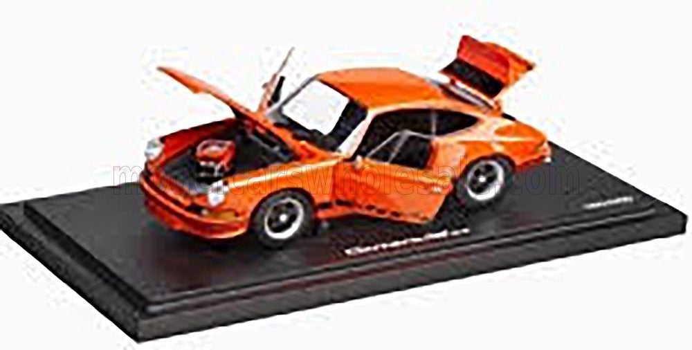 Spark 1:18 Porsche 911 2.7 Carrera RS 1972 Orange/Black, Ophalen of Verzenden, Nieuw, Auto, Overige merken