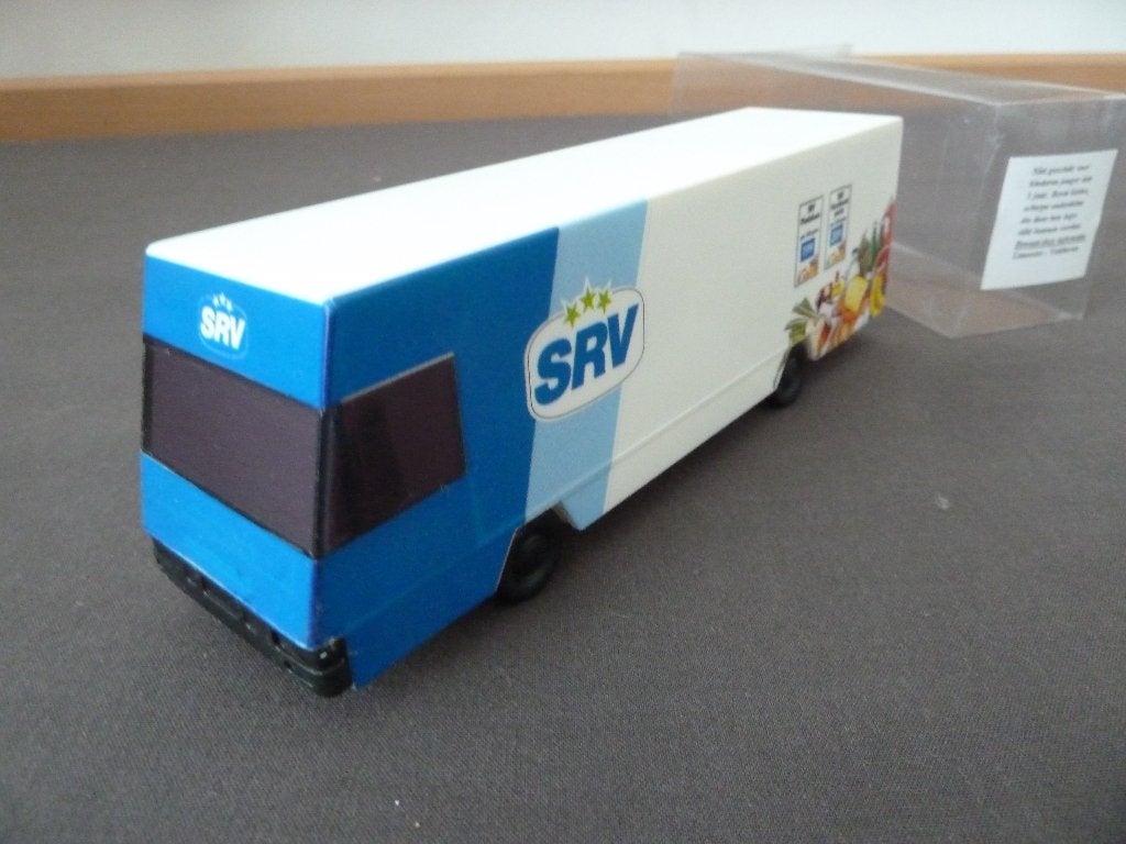 18 Cm. grote PLASTIC >>SRV<< WINKELWAGEN & MINT voor: € 5.=, Ophalen of Verzenden, Nieuw, Auto