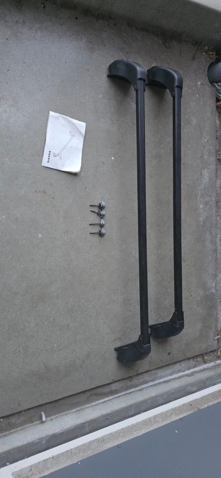 Volvo Lastdragers / Dakdragers - Origineel, Auto diversen, Dakdragers, Ophalen, Gebruikt