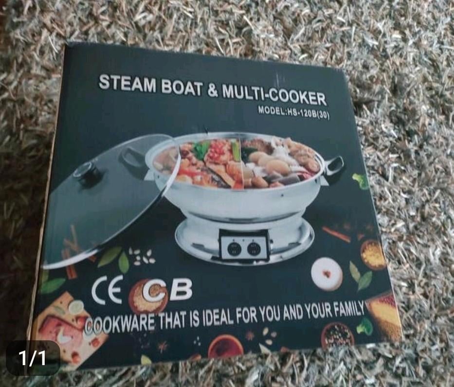 Steam Boat & Multi-Cooker HS-120B(30), Huis en Inrichting, Ophalen of Verzenden