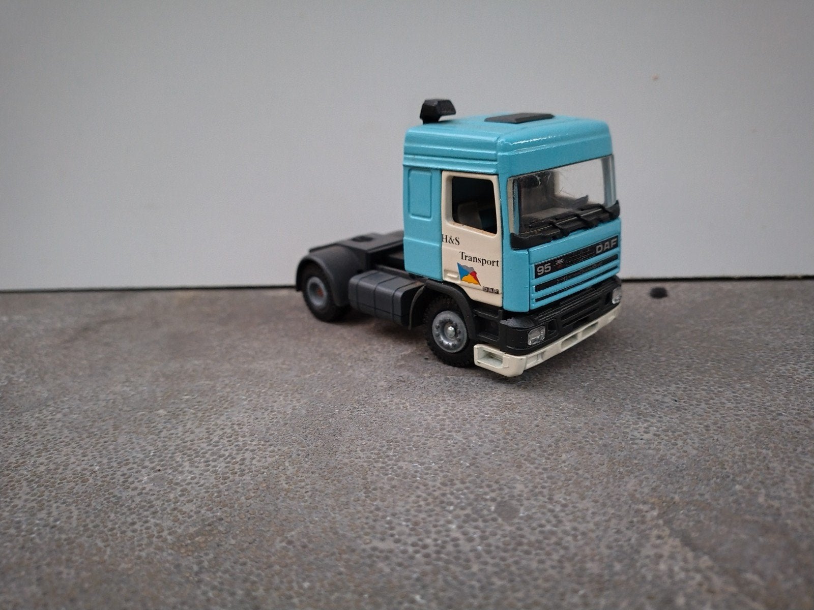 DAF 95 Tekno H&S Transport model vrachtwagen, Ophalen of Verzenden, Zo goed als nieuw, Bus of Vrachtwagen, Tekno