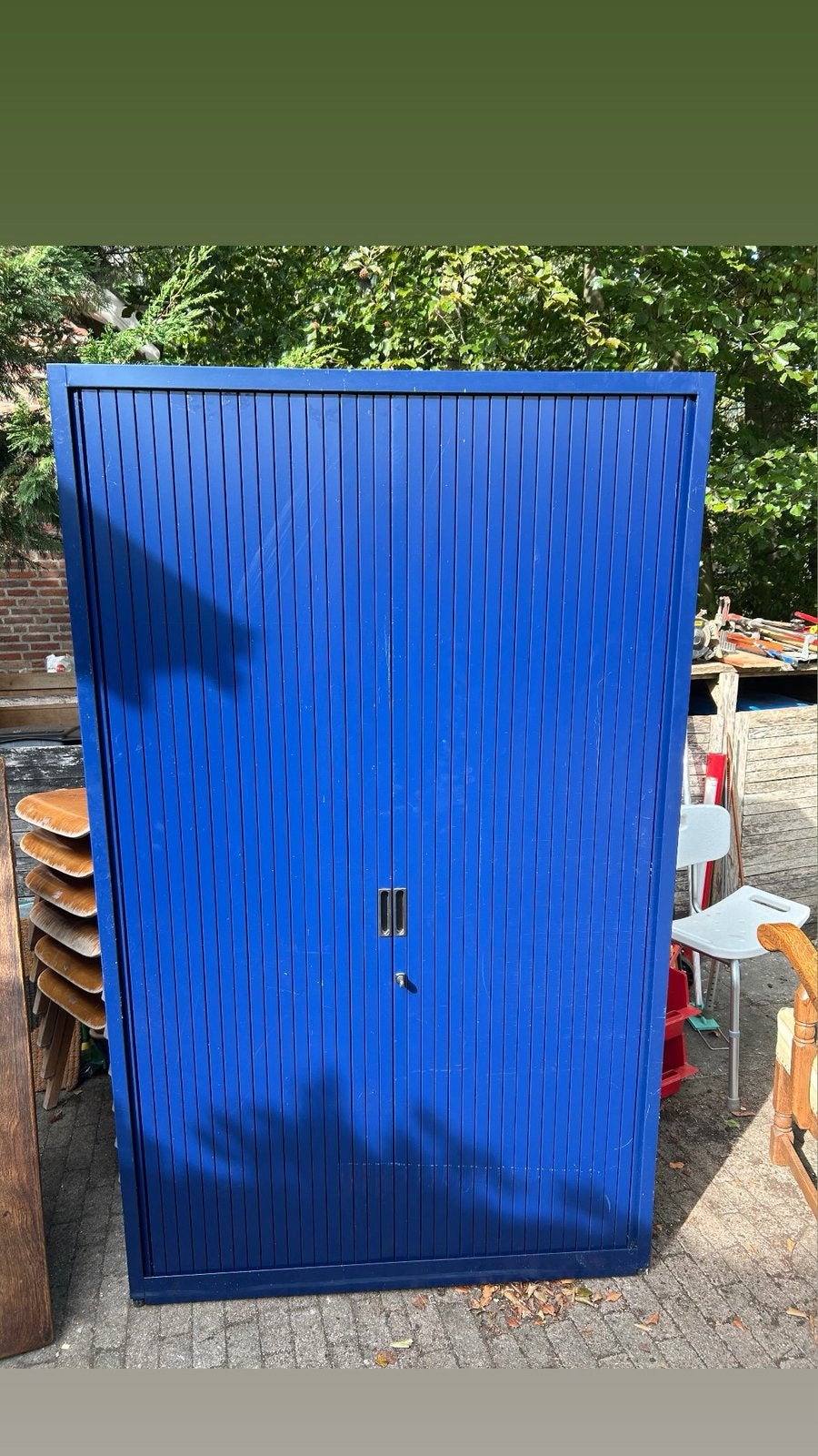 Metalen opbergkast, Ophalen of Verzenden, Zo goed als nieuw, 25 tot 50 cm, 100 tot 150 cm