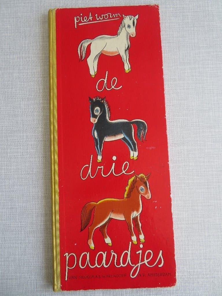 PIET WORM : DE DRIE PAARDJES, Gelezen, Piet Worm, Fictie algemeen, Ophalen of Verzenden