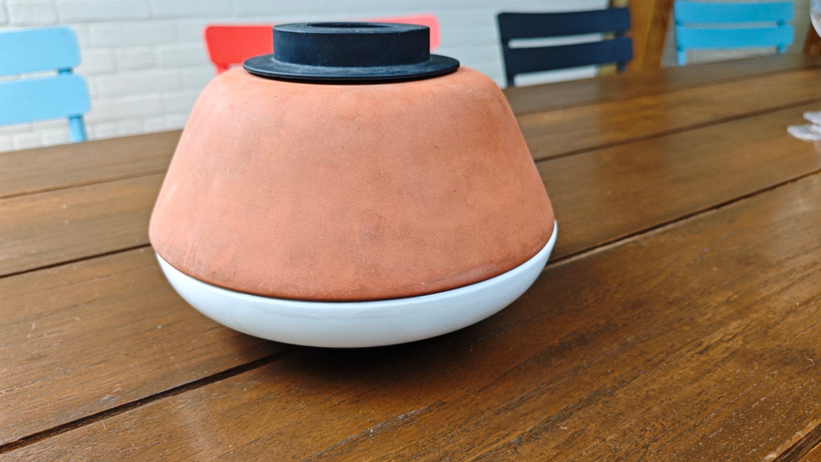 BK Slowcooker 2-in-1: Keramische en Aardewerken Pot, Ophalen, Gebruikt