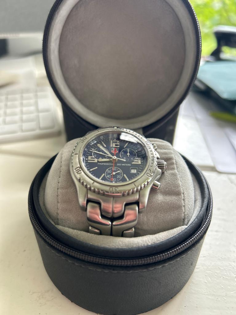 TAG Heuer Link Jason Bourne  -         Zeer fraai, Sieraden, Tassen en Uiterlijk, Horloges | Heren, Gebruikt, Staal, Polshorloge