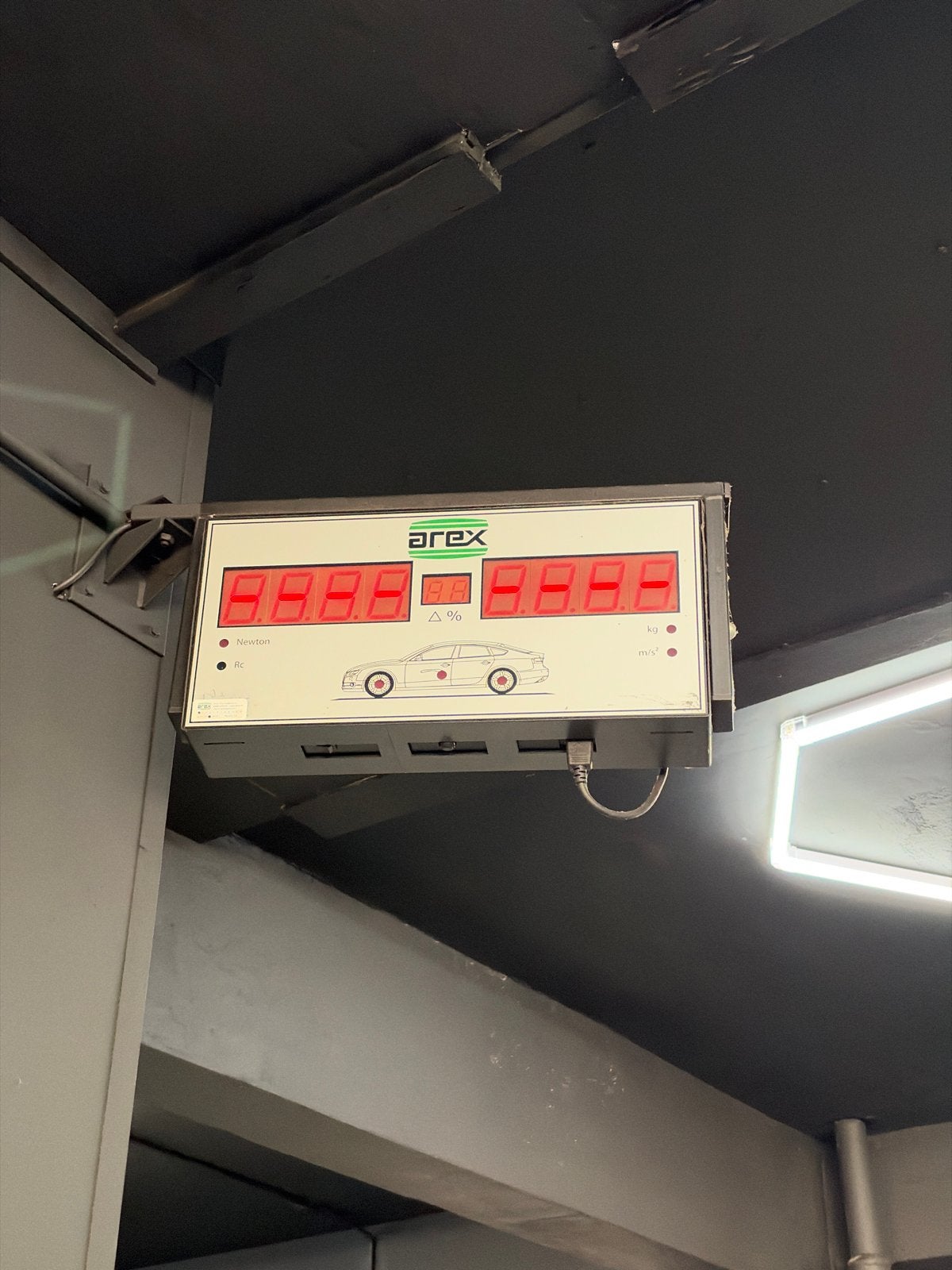 Arex Remmenbank met Pedaalkrachtmeter, Auto diversen, Ophalen, Gebruikt
