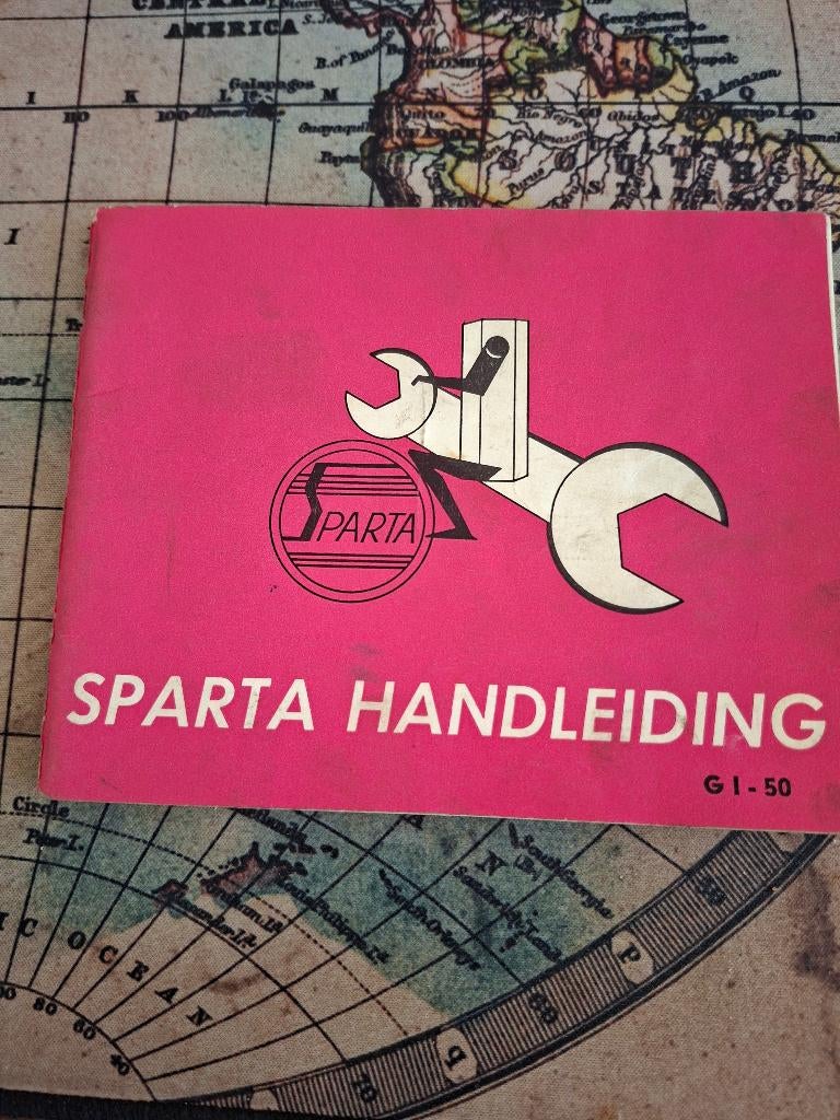 Instructie boekje -handleiding bromfiets, Verzenden, Gebruikt