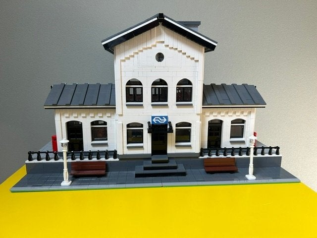 Lego Vugt Treinstation, Lego, Architecture, Ophalen of Verzenden, Zo goed als nieuw