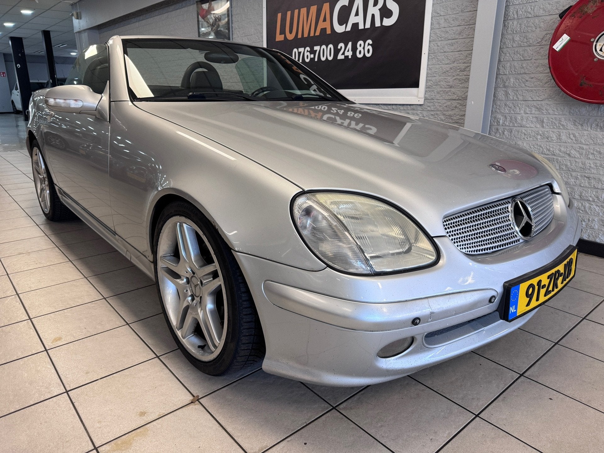 Mercedes-Benz SLK-klasse 230 K. | Nieuwe APK | automaat |, Auto's, Achterwielaandrijving, Gebruikt, 4 cilinders, Cabriolet