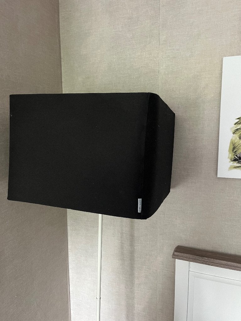 Rivièra maison lampenkap, Huis en Inrichting, Lampen | Lampenkappen, Ophalen, Zo goed als nieuw, Zwart, Vierkant