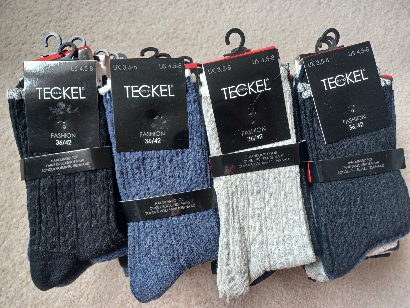 Partij Teckel damessokken, Kleding | Dames, Sokken en Kousen, Sokken en Kniesokken, Zwart, Nieuw, Overige maten