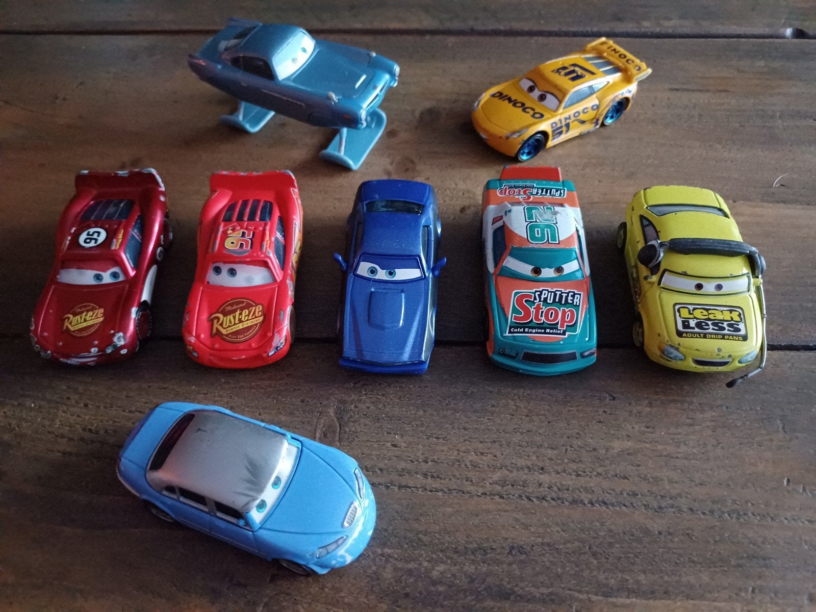 Te koop Disney Cars auto's (5), Ophalen, Gebruikt
