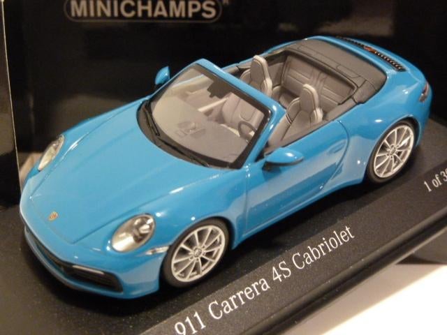 Minichamps Porsche 911 992 Carrera Cabri 2019 1:43 410069332, Ophalen of Verzenden, Nieuw, Auto, MiniChamps