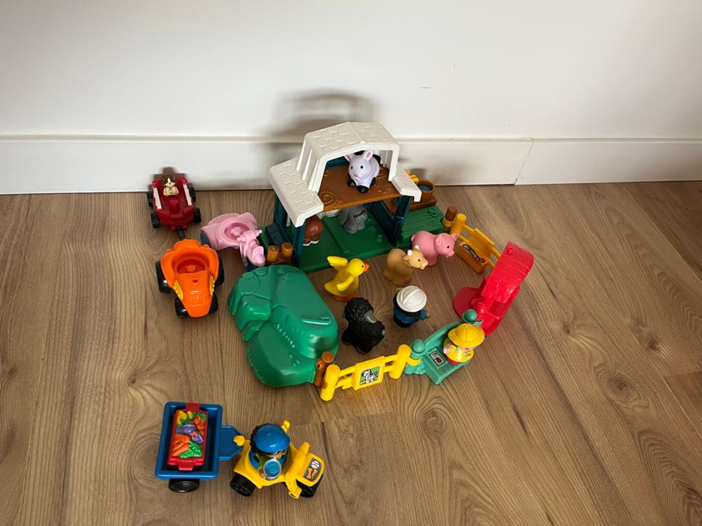 Little People Boerderij met Dieren en Voertuigen, Kinderen en Baby's, Speelgoed | Fisher-Price, Ophalen of Verzenden, Zo goed als nieuw