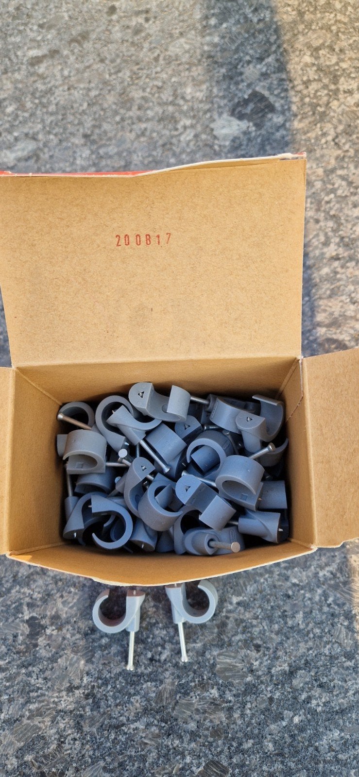 Mepac Spijkerclips 16-19 mm (ca. 60 stuks), Ophalen of Verzenden