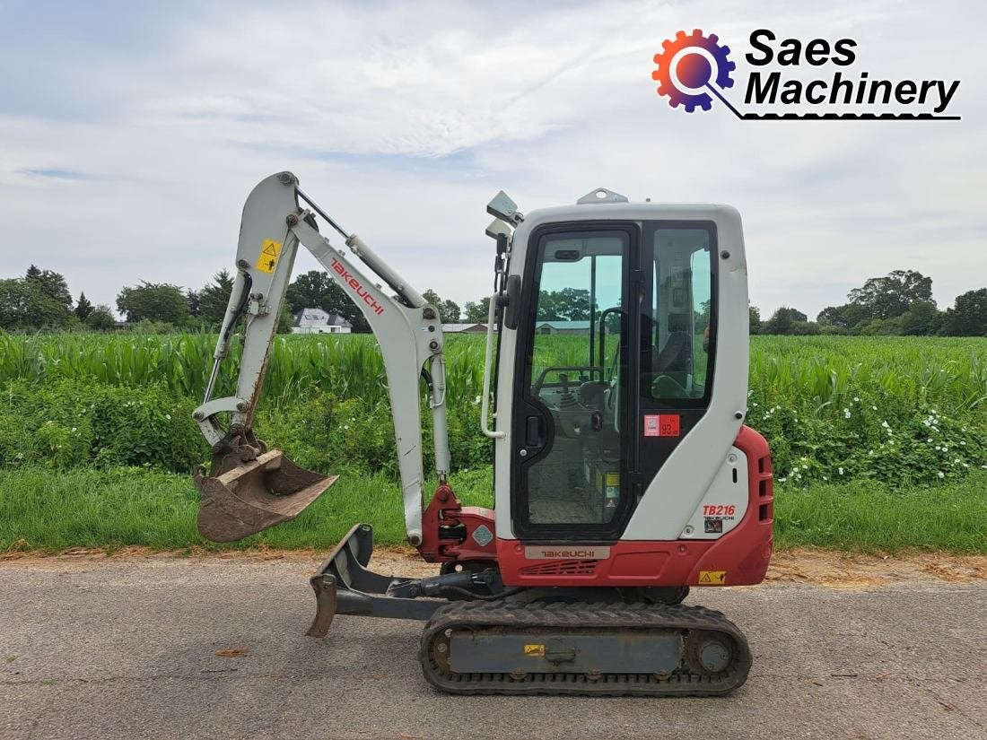 Takeuchi TB216 - Minigraver (bj2020), Graafmachine