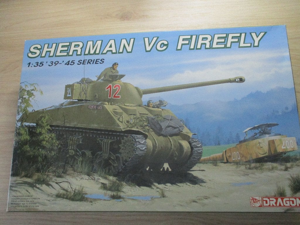 Dragon Sherman Vc firefly, Overige merken, Gebruikt, Tank, 1:32 tot 1:50