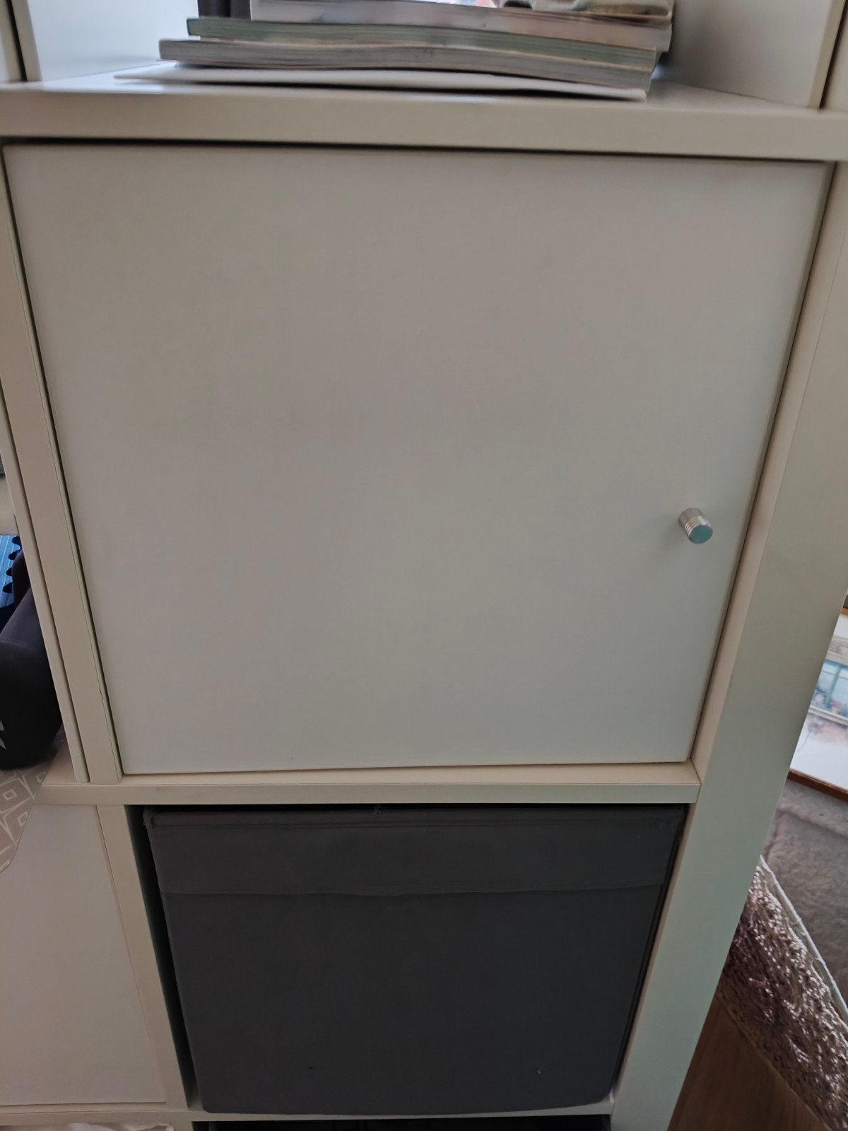 2x IKEA Kallax deurtjes wit, Ophalen, Zo goed als nieuw