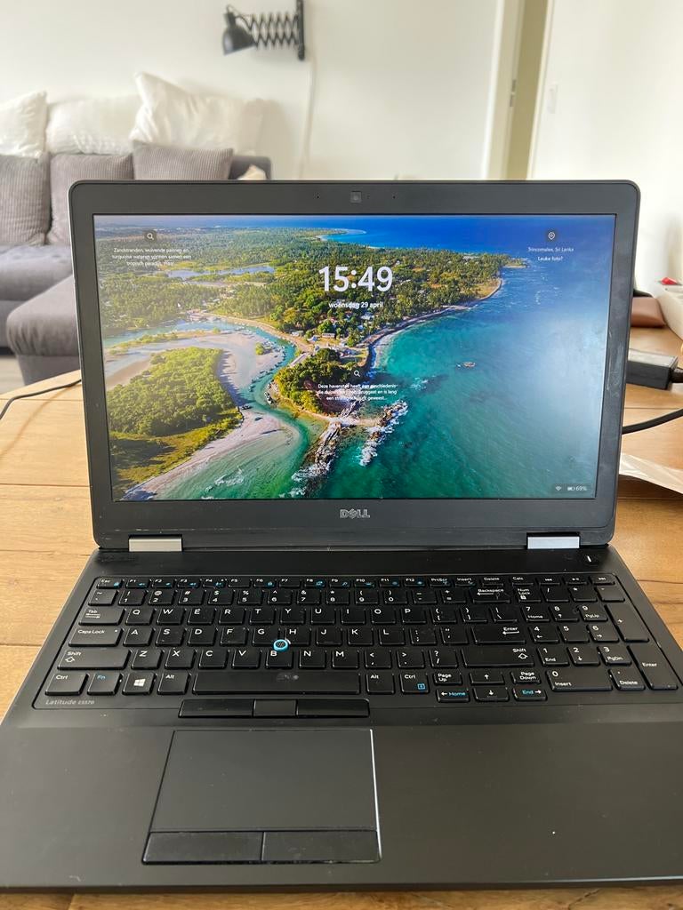 Dell Latitude E5570 Laptop - 15 inch, i5, 8GB RAM, 256GB SSD, Gebruikt, 2 tot 3 Ghz, 8 GB, Ophalen of Verzenden