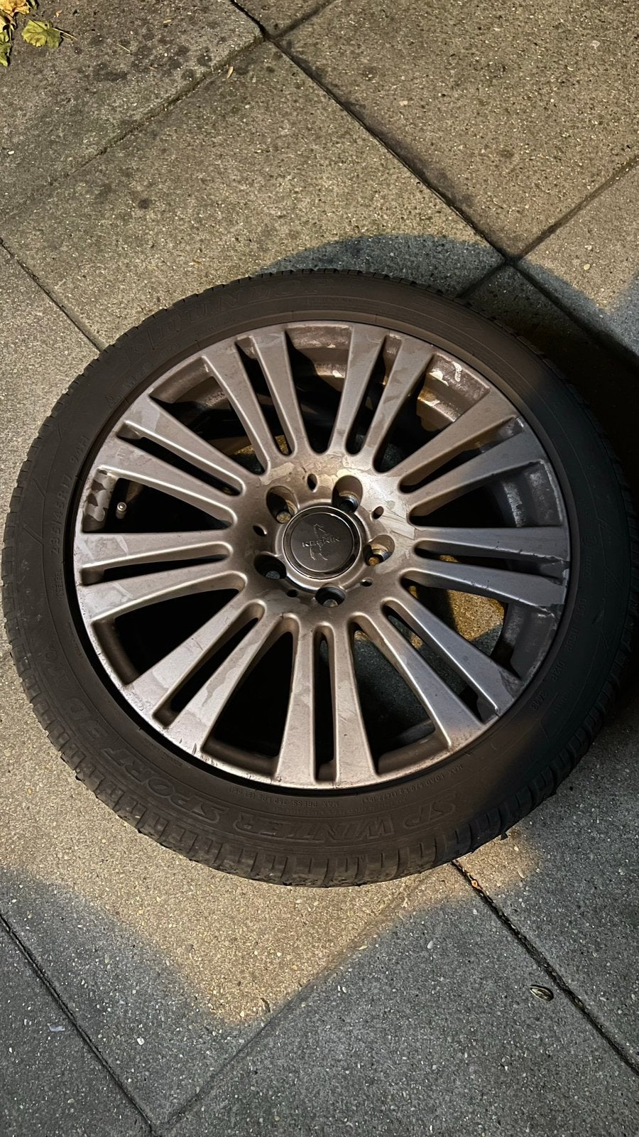 AMG-look Keskin velgen 5x112 17”, Auto-onderdelen, Banden en Velgen, Ophalen, Gebruikt, Velg(en), 17 inch