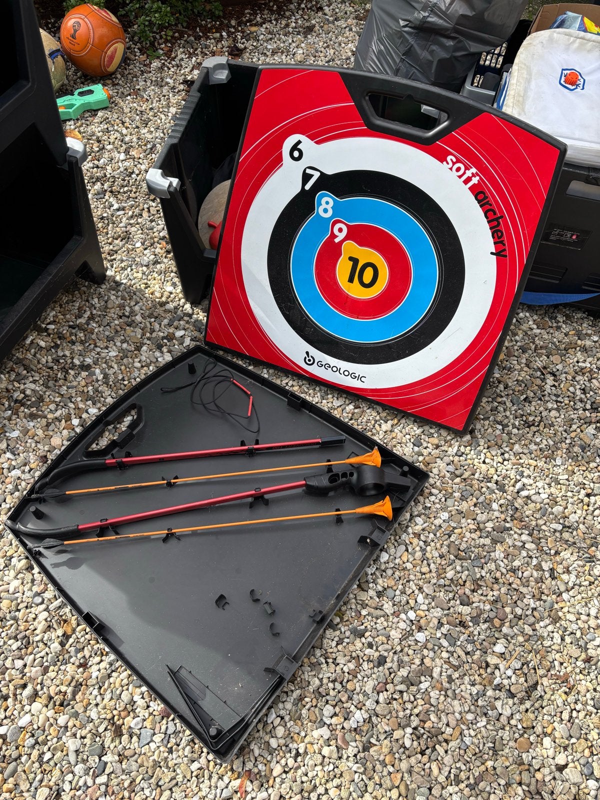 Decathlon Geologic Soft Archery Set - Boogschieten, Ophalen of Verzenden, Gebruikt