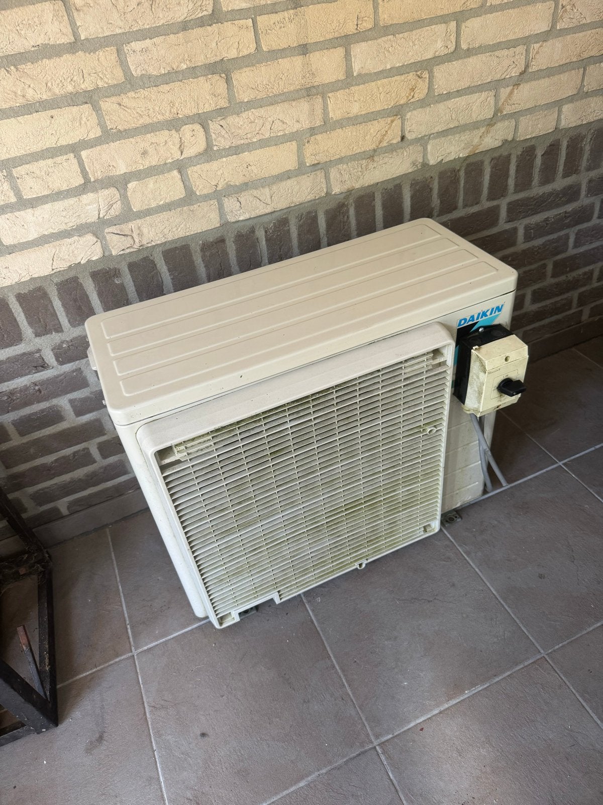 Daikin Split Unit Airco (binnen- en buitenunit) met AB, Ophalen, Minder dan 60 m³, 3 snelheden of meer, Zo goed als nieuw