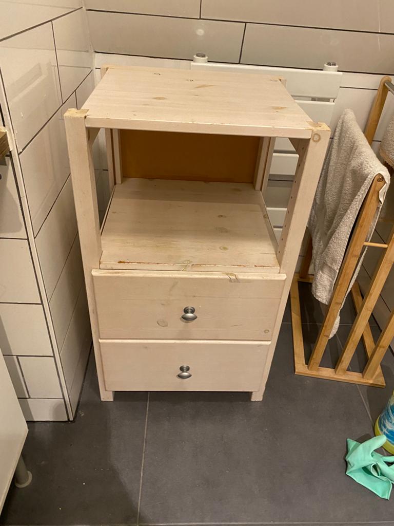 Wood cabinet, Huis en Inrichting, Ophalen, Zo goed als nieuw