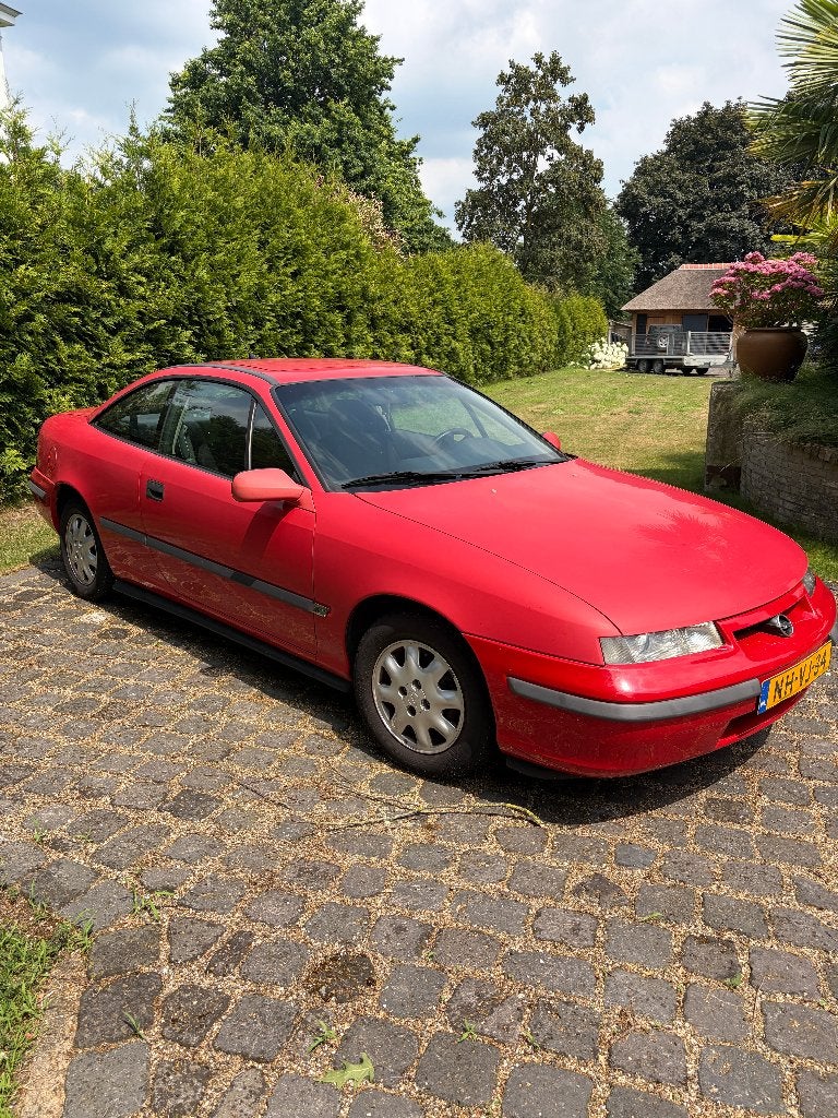 Opel Calibra 2 L 1995 Rood, Auto's, Opel, Particulier, Calibra, ABS, Airbags, Centrale vergrendeling, Elektrische ramen, Mistlampen