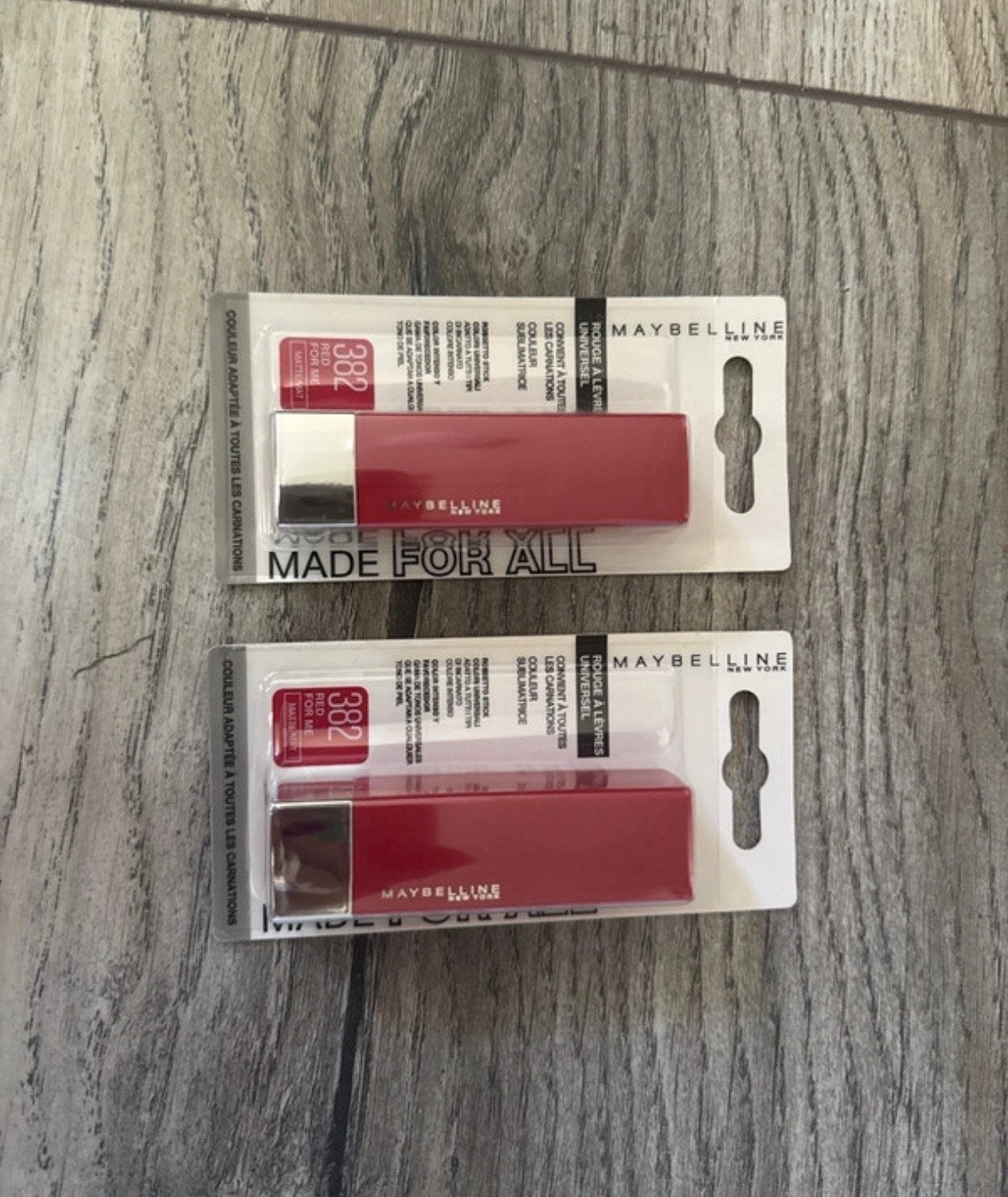 Maybelline Lippenstift - 382 Red For Me, Lippen, Nieuw, Ophalen of Verzenden, Make-up