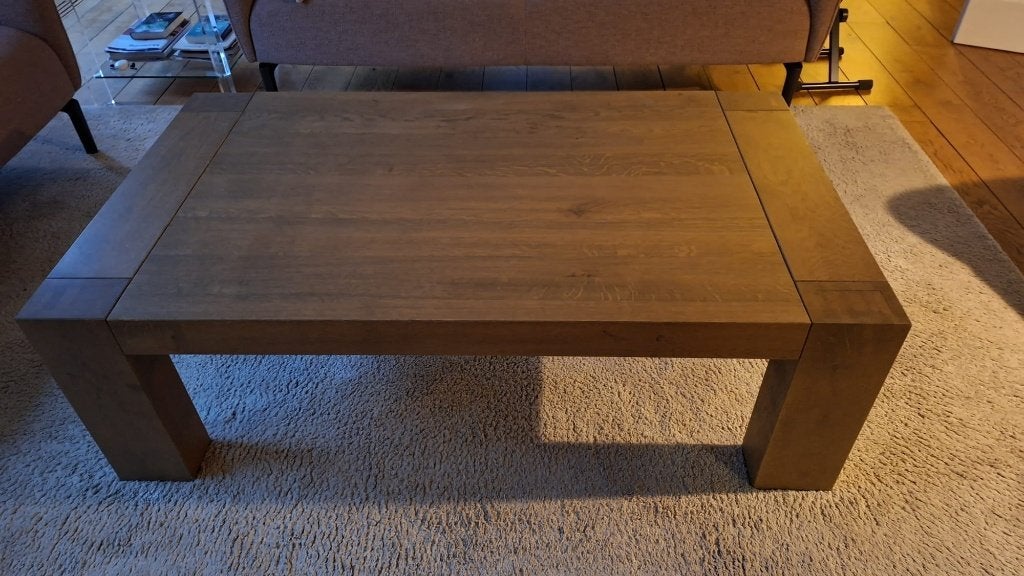 Salontafel, Ophalen, 100 tot 150 cm, Eikenhout, 50 tot 100 cm