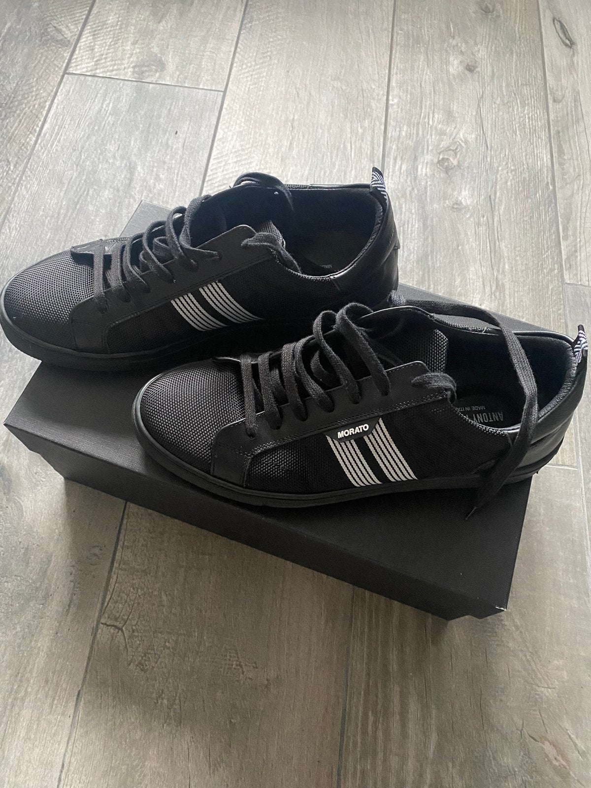 Antony Morato sneakers, Verzenden, Zo goed als nieuw, Zwart