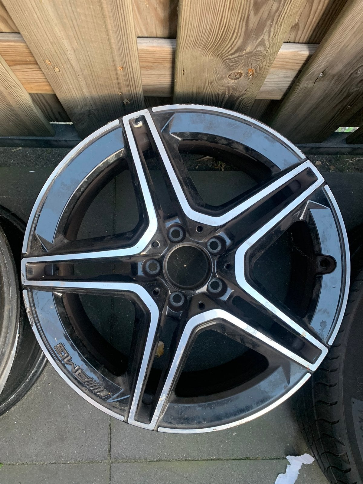 Amg velgen 3 stuks A1774011500, Ophalen, 18 inch, Gebruikt, 255 mm