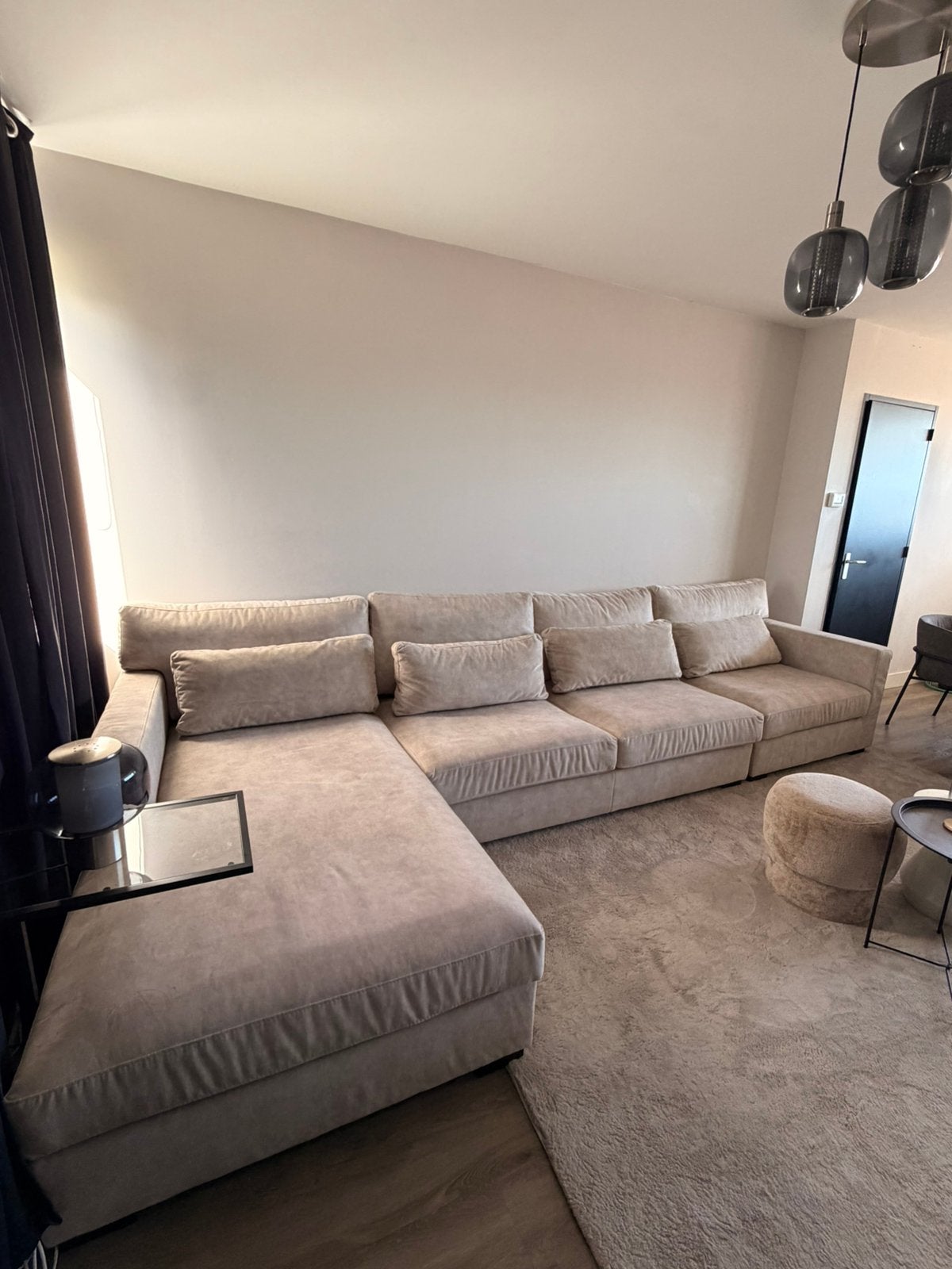 Foto 3 van Zitmaxx grote hoekbank loungebank 390 cm – zeer goede staat