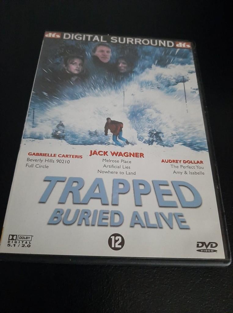 Trapped buried alive, Jack Wagner, Gabrielle Carteris!, Vanaf 12 jaar, Ophalen of Verzenden, Gebruikt, Overige genres